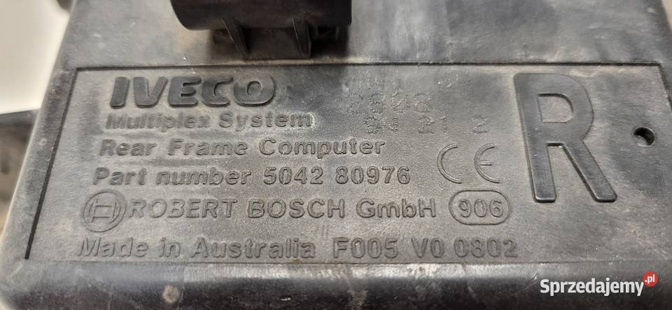 Moduł Sterownik Świateł Iveco Stralis 504280976 Mojusz