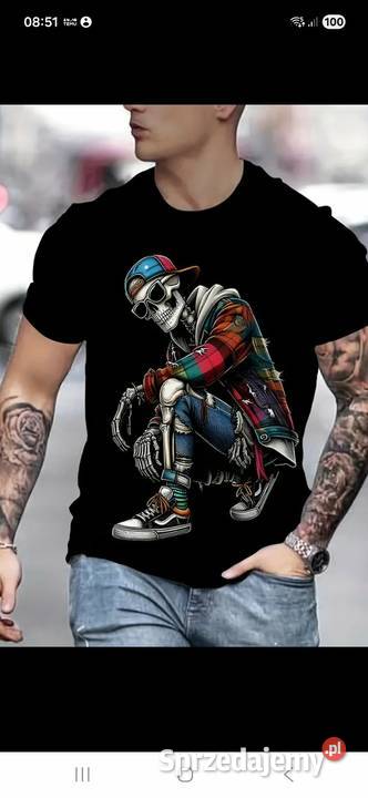 koszulki tshirty 3D M do 3XL Rozmiar L Wałbrzych sprzedam