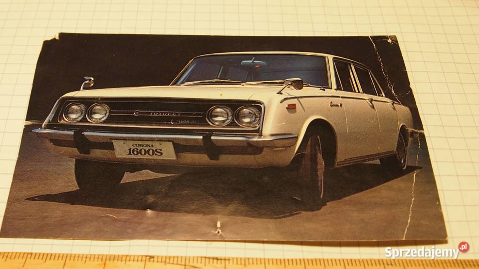 Toyota reprodukcja fot12 x 8 TOYOPET CORONA śląskie sprzedam