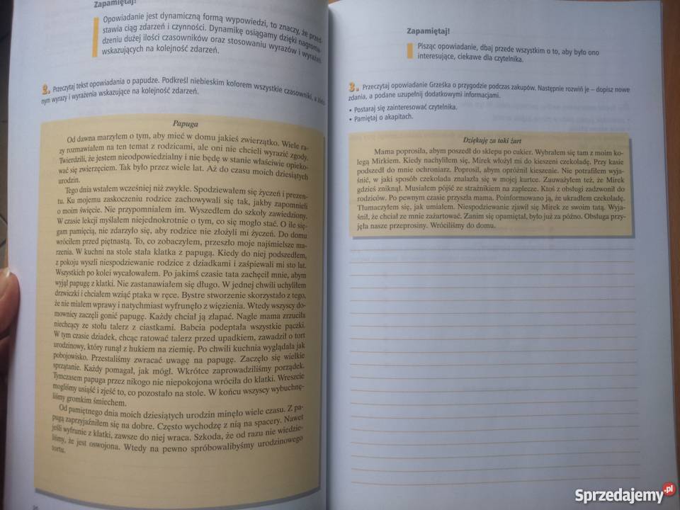 Pisanie nie jest trudne Ćwiczenia redakcyjne kl4 Olsztyn
