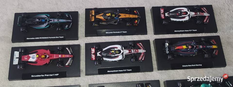 HOT WHEELS BBURAGO FORMUŁA 1 Skala 164 16 sztuk Gdańsk