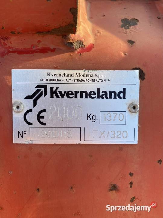 Mulczer Kverneland FX320 kosiarka bijakowa Kłodawa