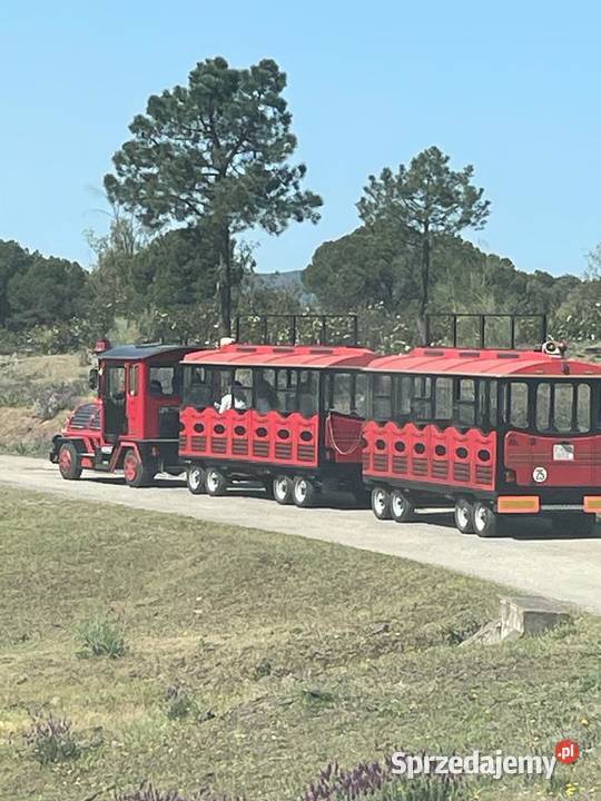 Hiszpańska kolejka turystyczna ciuchcia drogowa Wrocław