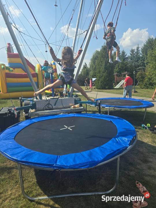 Eurobungee 4stanowiskowe na przyczepce