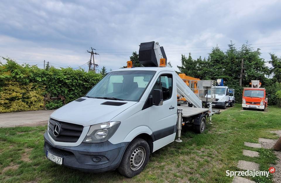 Podnośnik koszowy 27 m 35t Ruthmann TB 270 łódzkie Łódź