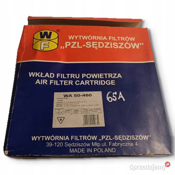 FILTR POWIETRZA WA50460 WA50460 Ford Transit MK5 Chełm