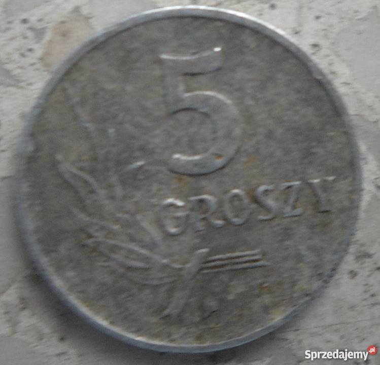 POLSKA5 GROSZY1961 r bzAL Legionowo