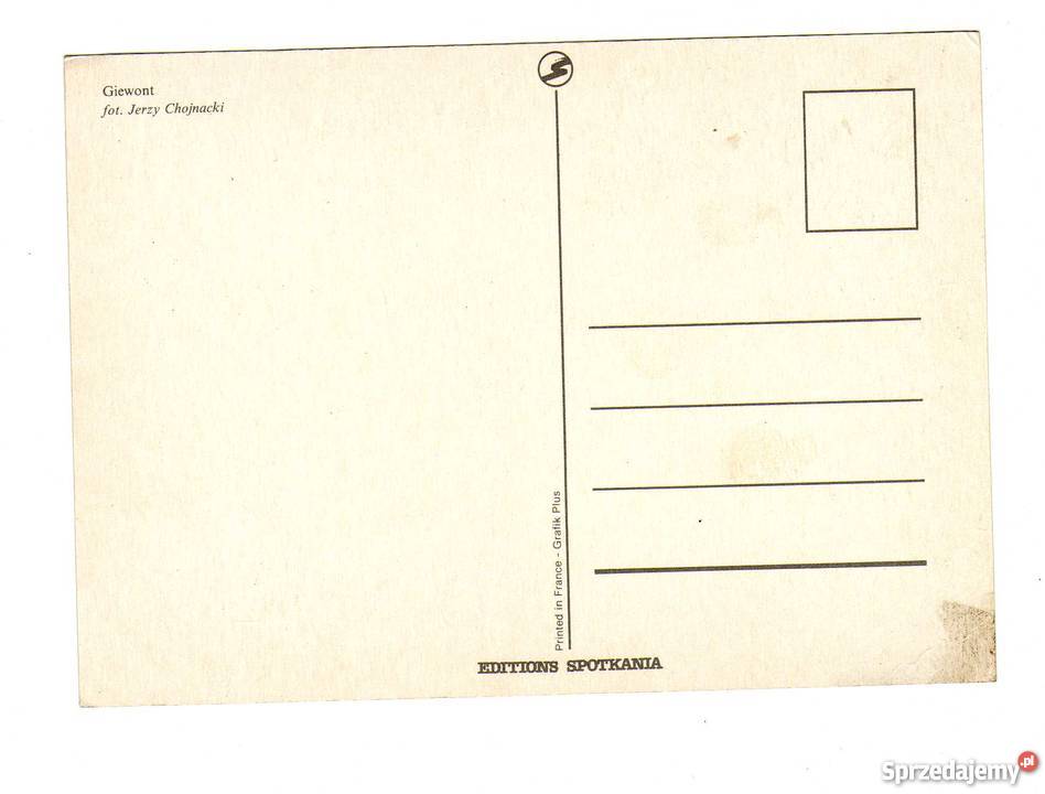 TATRY GIEWONT POCZTÓWKA 1