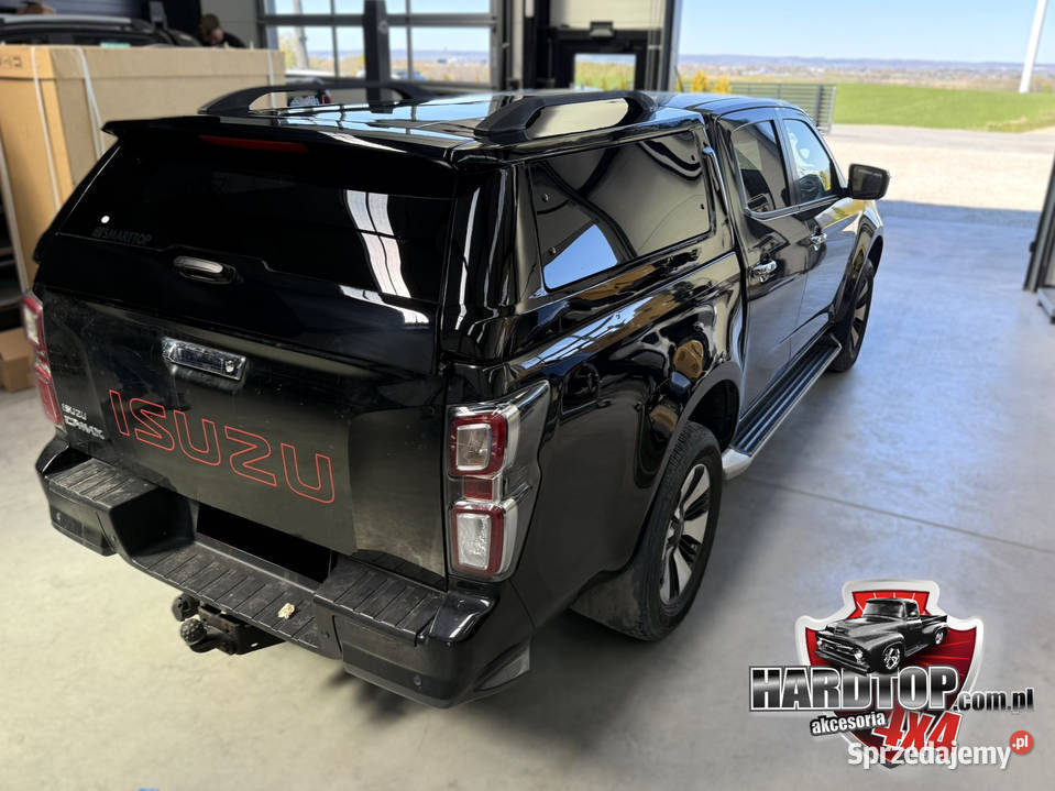 Zabudowa paki Hardtop Isuzu D 2020 Szyby uchylne Pasłęk sprzedam