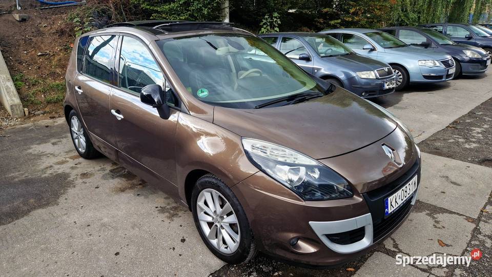 Renault Scenic III LUXE panorama skóra 2x klima Kraków