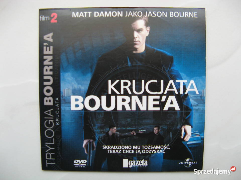 Robert Ludlum Krucjata Bournea tom 1 i 2 film wielkopolskie Poznań