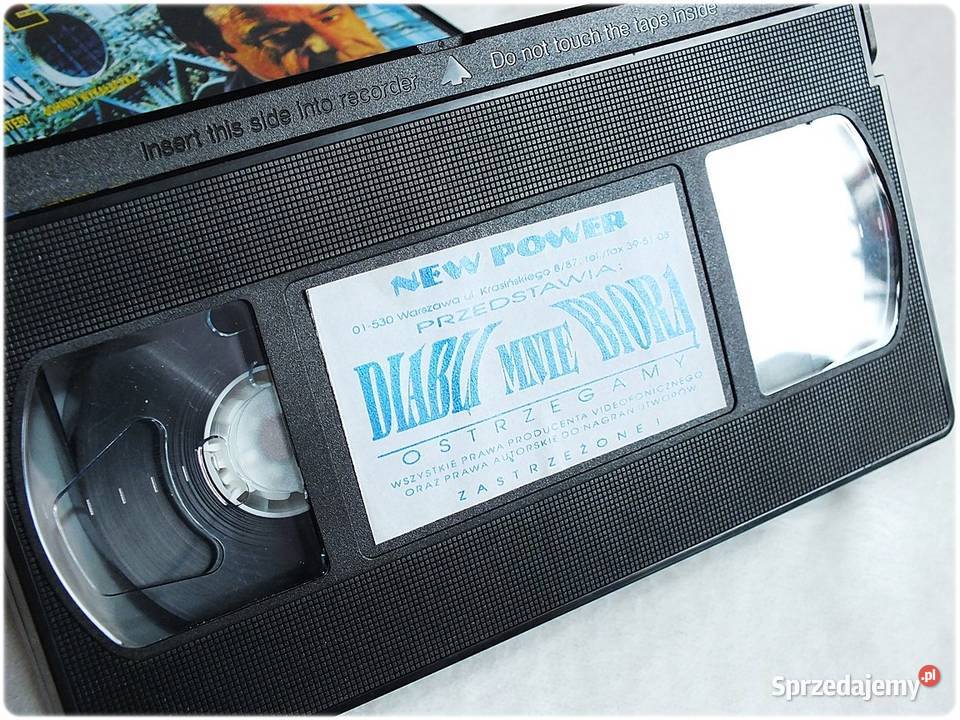 Kaseta VHS Diabli mnie biorą Film na Video VHS Żary