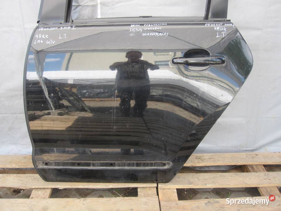 PEUGEOT 3008 I 10r drzwi lewe tył