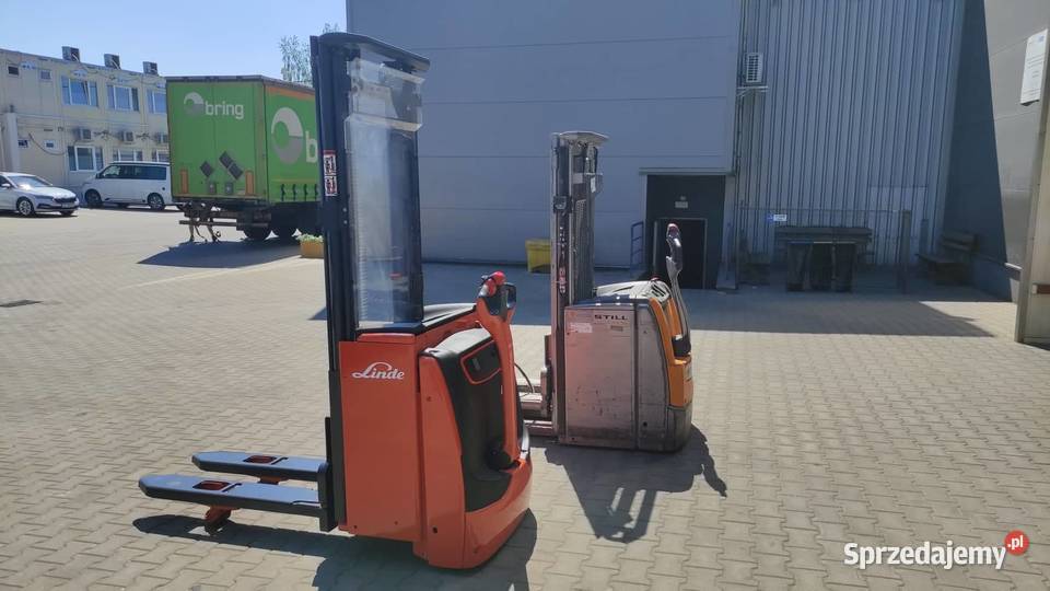 wózek widłowy paletowy Linde L14 masztpodest warmińsko-mazurskie