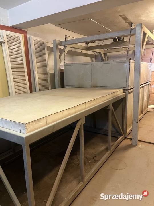 Duży piec do gięcia szkła fusing fusing Rabka-Zdrój