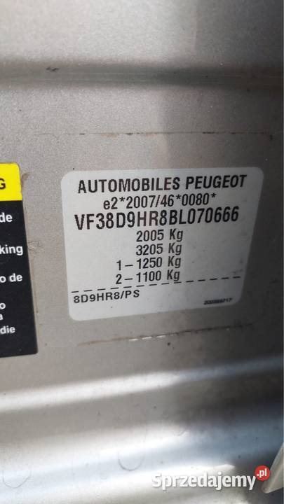 Peugeot 508 allure elektrycznie ustawiane fotele 508 Lubsko sprzedam