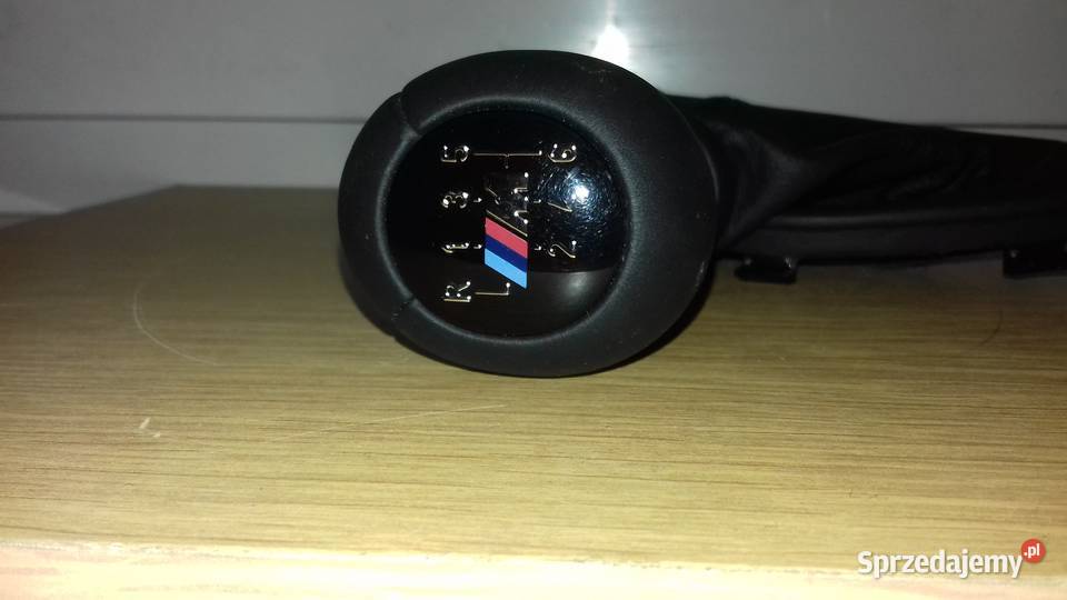 BMW gałka zmiany biegów NOWA skórzana oryginał Gdańsk