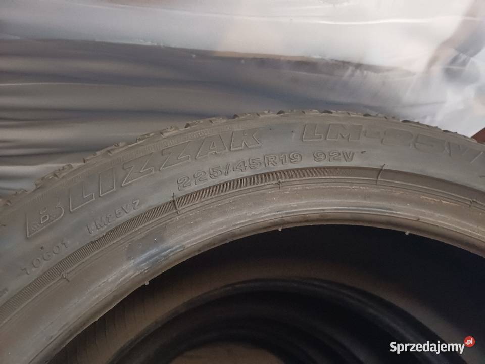 Opony zimowe 19 BRIDGESTONE 22545 R19 zima Lubin