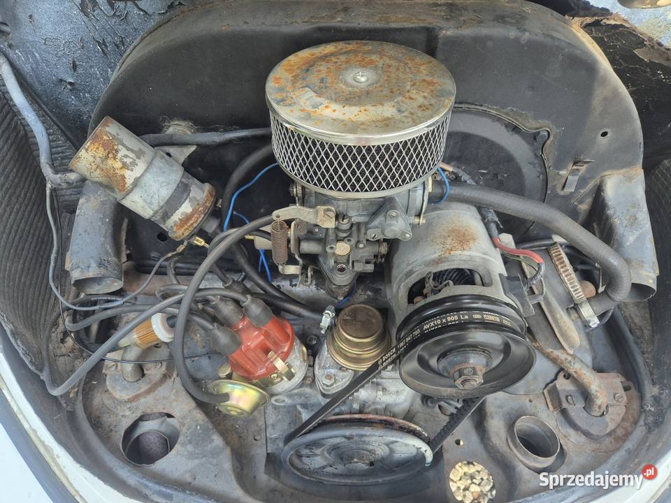 VW Garbus zdrowy nowy lakier serwis sprawny benzyna Łódź