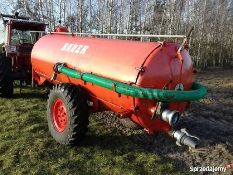 Beczkowóz beczka asenizacyjna BAUER 4500l Pozostałe
