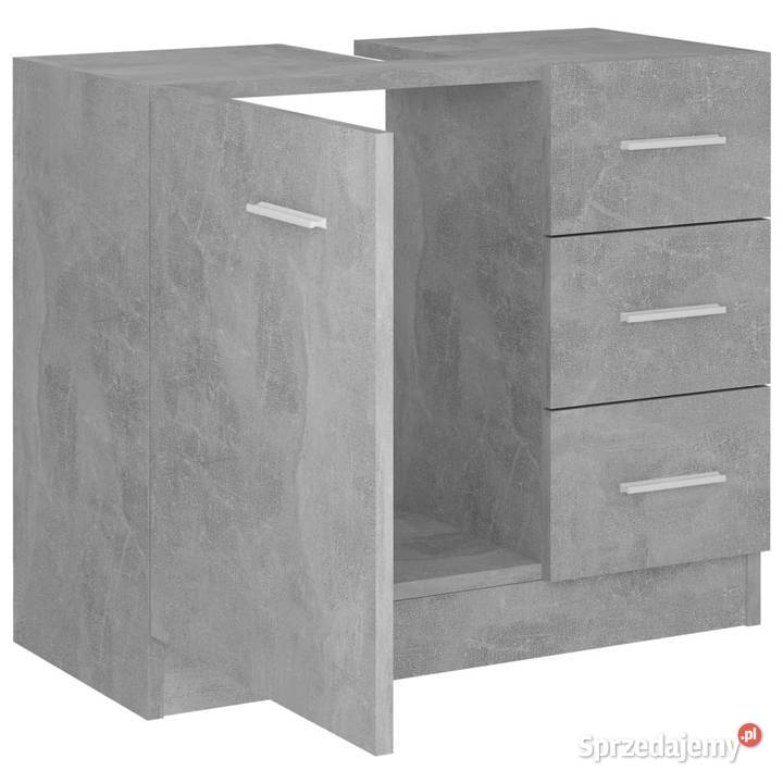 Szafka pod umywalkę szarość betonu 63x30x54 Warszawa