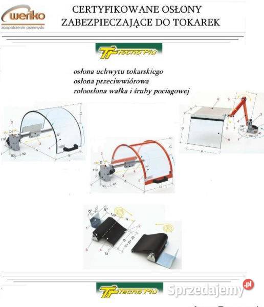 Osłona PTO 10350 osłona do suportu tokarki dolnośląskie Lubin