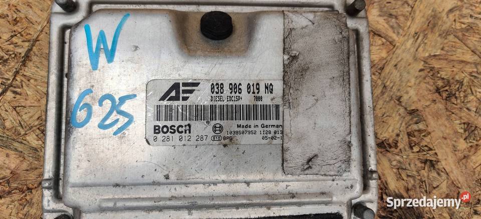 VOLKSWAGEN SHARAN STEROWNIK MODUŁ ECU KOMPUTER Gliwice