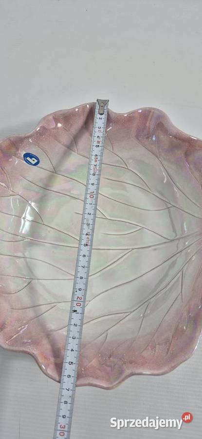 Vintage Misa Liść BERTONCELLO Italy Perłowa Miski lubelskie