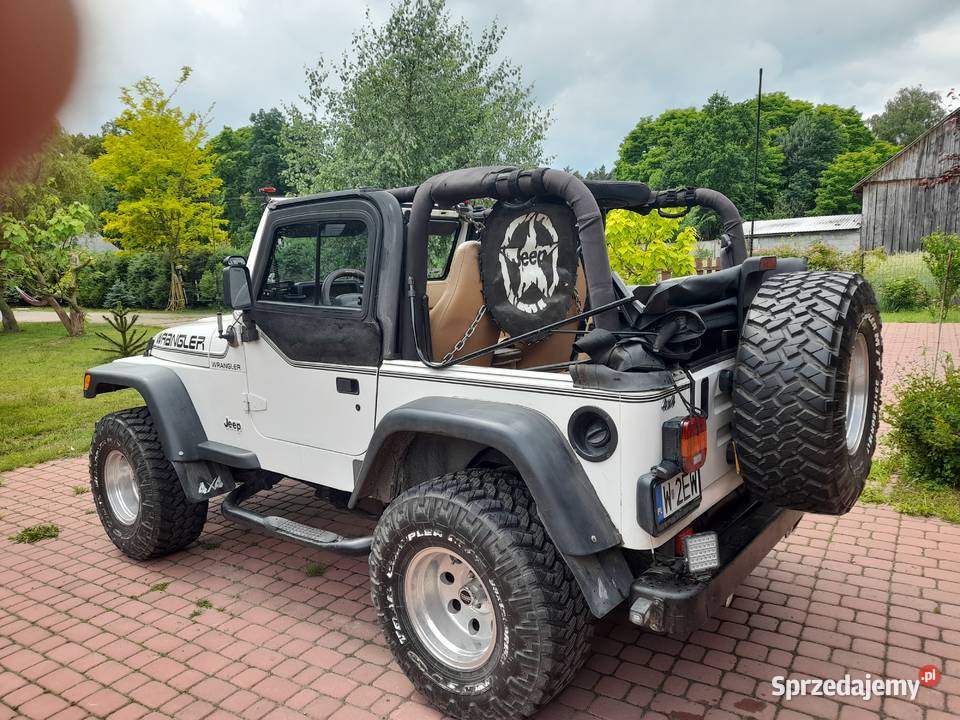 Sprzedam jeep wrangler 25 sport manual łódzkie Madaje Nowe sprzedam