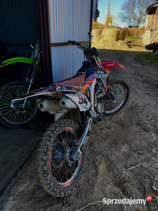 Cross Honda crf 250 70km lubelskie Bronice-Kolonia