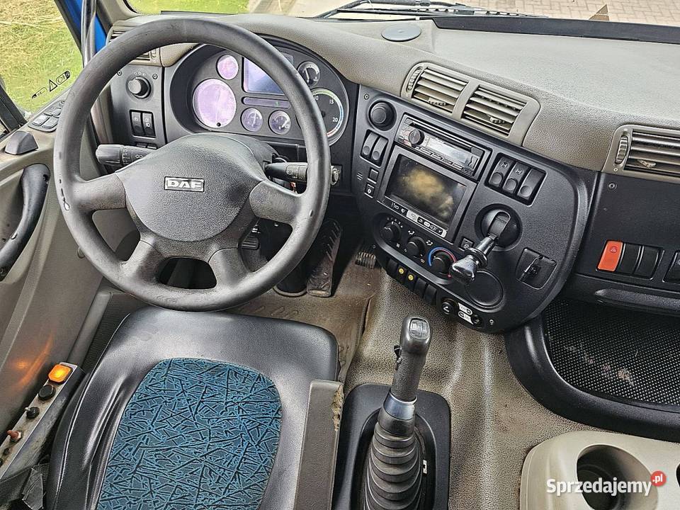 DAF CF 85410 PALFINGER EPSILON 17 wywrotka 8x4