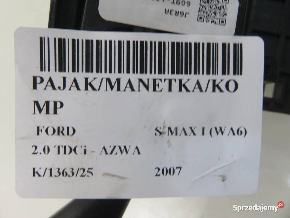 PRZEŁĄCZNIK ZESPOLONY FORD S I WA6 6G9T13N064DG