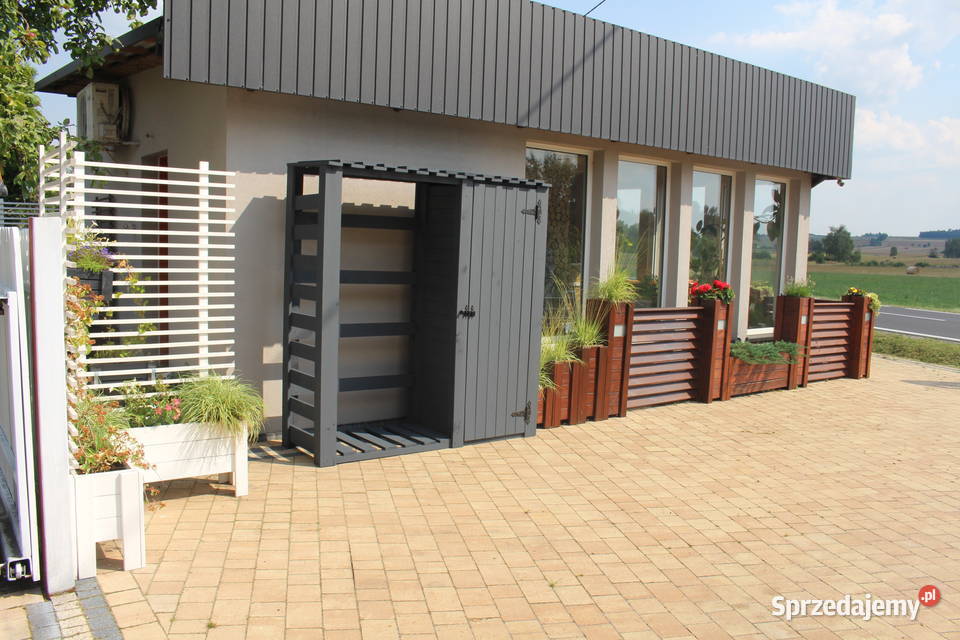 drewutnia domek na narzędzia stojak na drewno