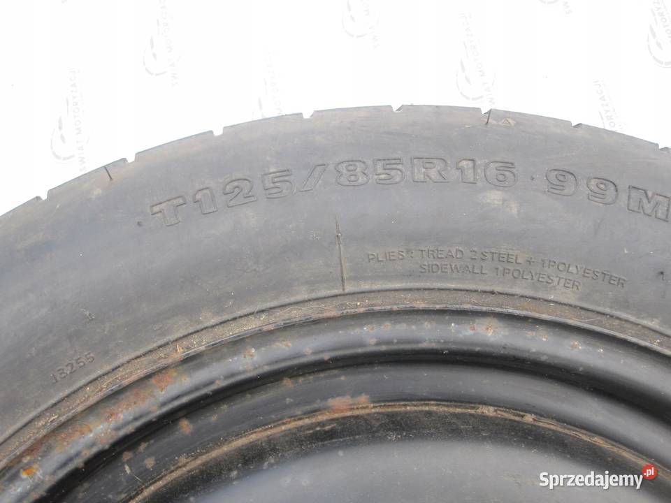 FORD VOLVO koło dojazdowe 1258516 99M 5x108 Koła dojazdowe