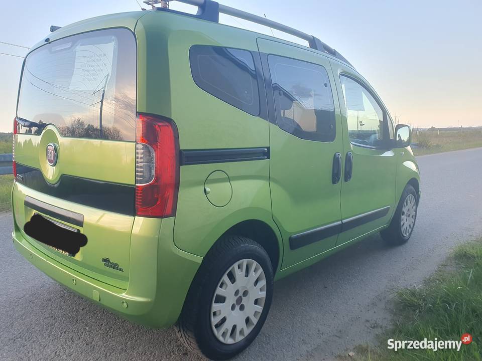 Fiat Qubo 14 benzyna LPG przebieg 166 Słupsk