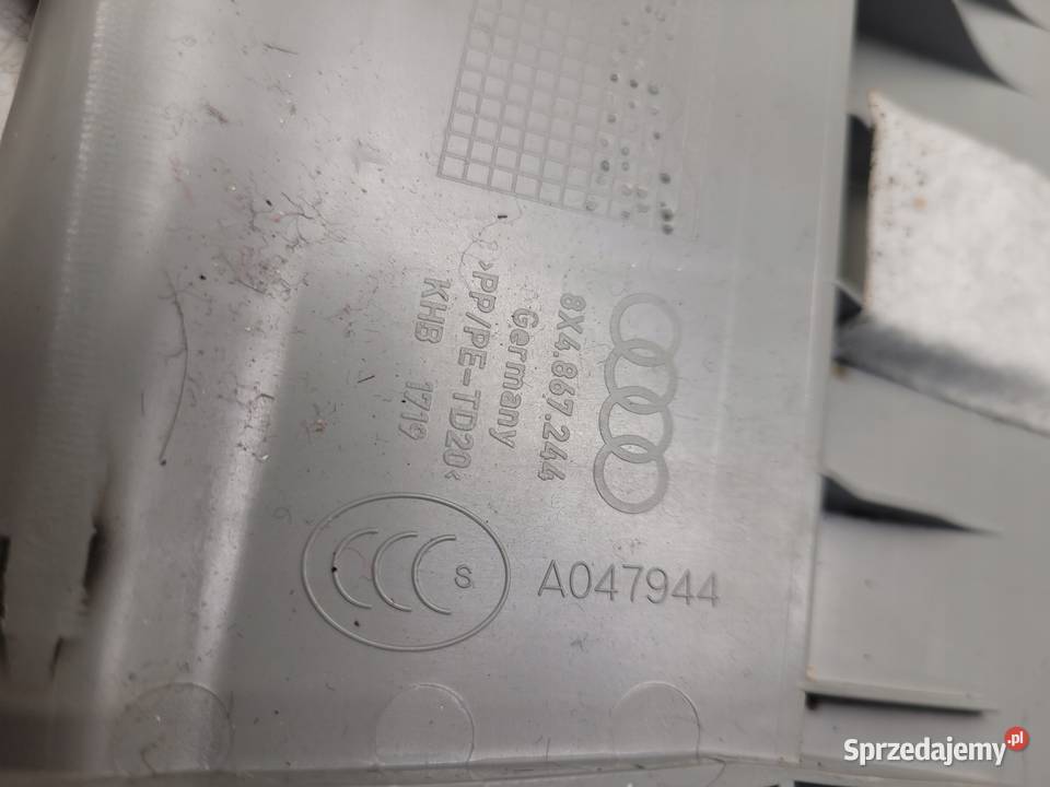 OSŁONA SŁUPKA B PRAWA AUDI A1 8X4867244