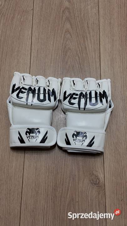 Białe rękawice MMA Venum Boks Łódź sprzedam