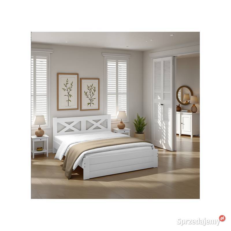 Łóżko BUENA drewniane mega solidne Prudnik sprzedam