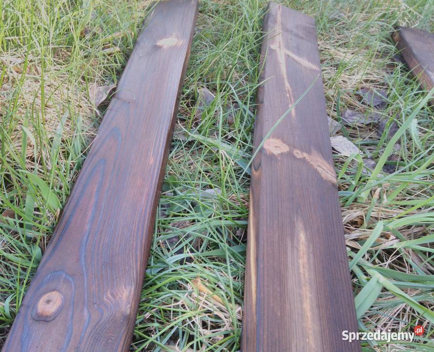 Shou Sugi Ban 100 Deska Półka opalana Warszawa