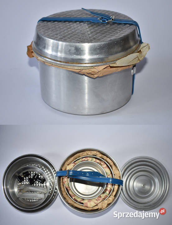 Menażki biwakowe z PRLu Radom