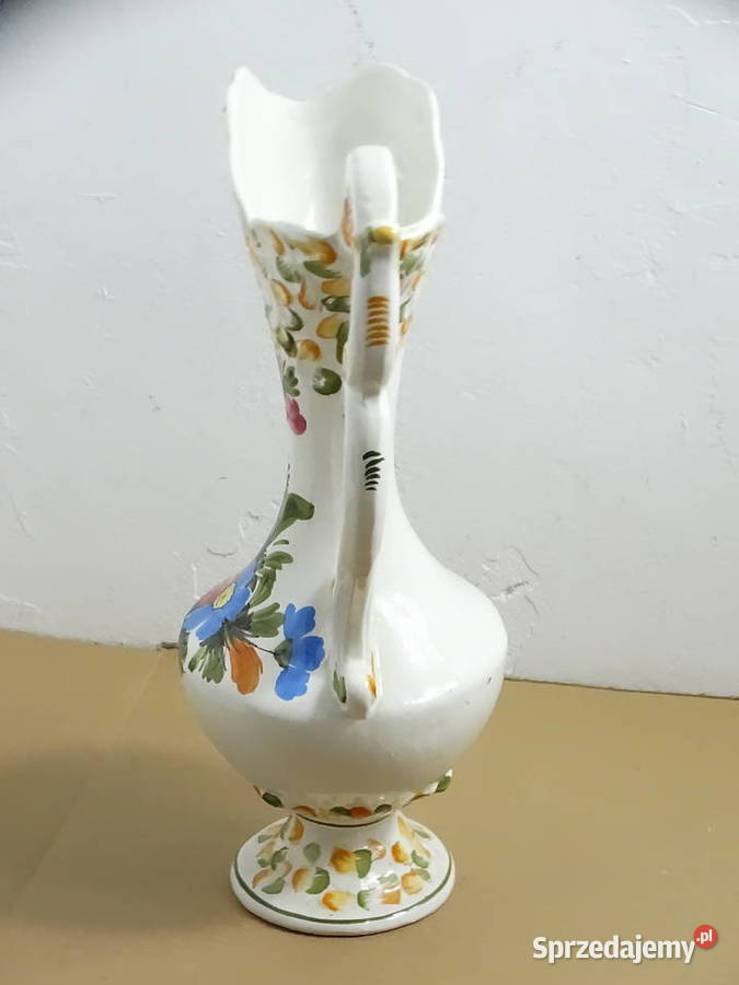 Włoski dzbanek wazon ceramiczny Bassano Made in Wazony Biłgoraj
