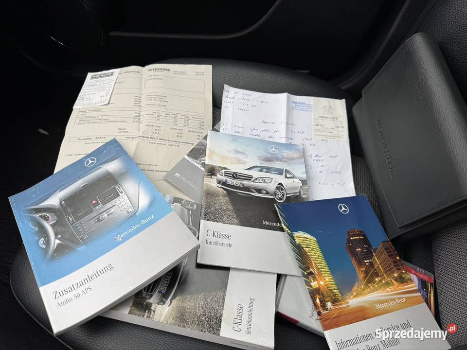 Mercedes c klasa 2010r Automat możliwa zamiana podgrzewane fotele Piastów