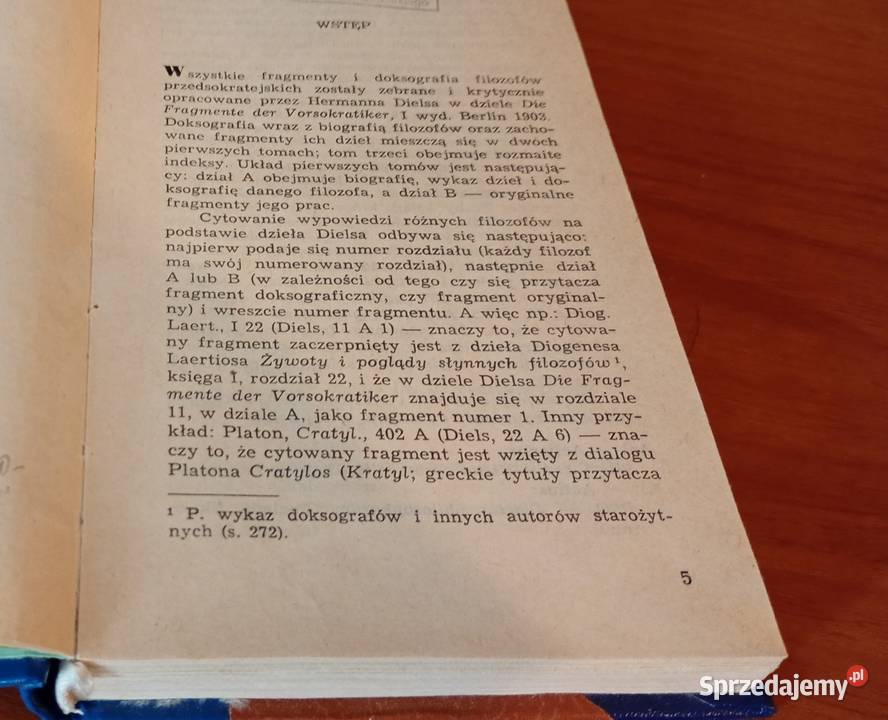 Materialiści greccy w epoce przedsokratejskiej Gdańsk sprzedam