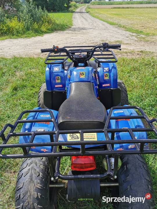 Duży wysoki Quad 200 rama XXI biegi 1 1 koła 10 Miejska Górka sprzedam