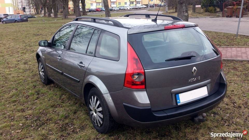 Renault Megane II 15dCi Grand Tour Confort szary pomorskie Gdynia