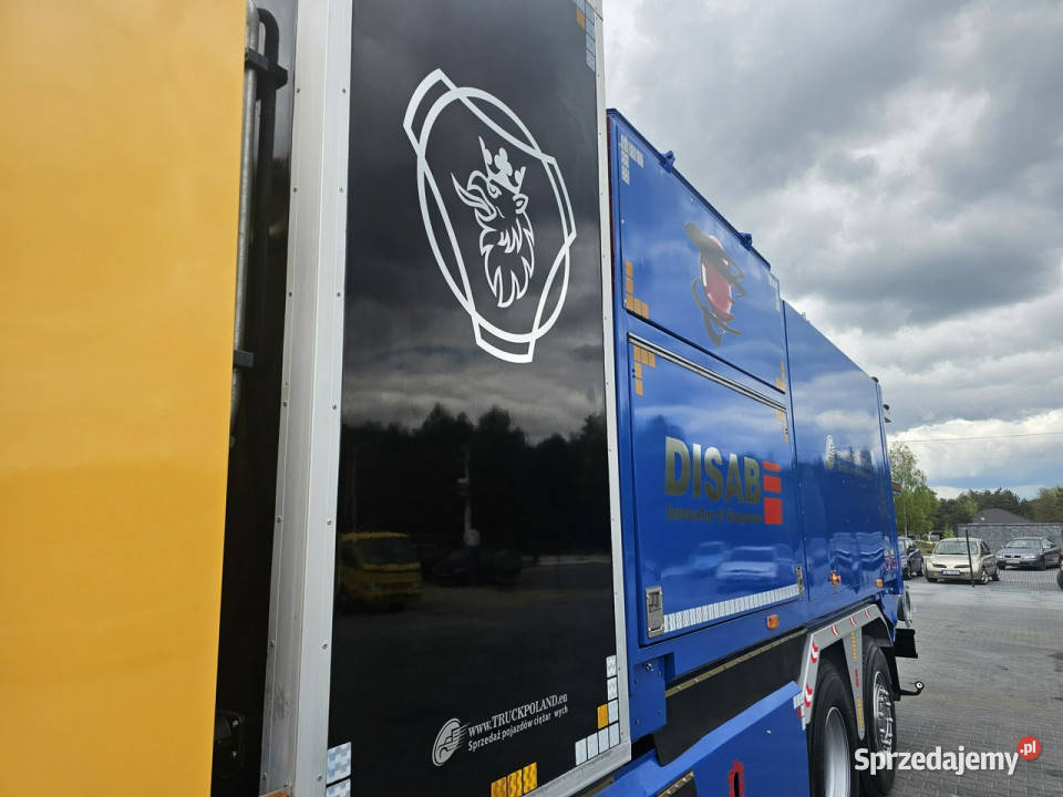 Scania DISAB ENVAC Saugbagger odkurzacz koparka 420KM świętokrzyskie Daleszyce