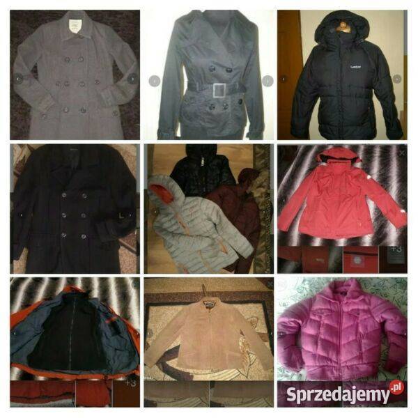 kurtkipłaszcze second hand SXXL Sosnowiec