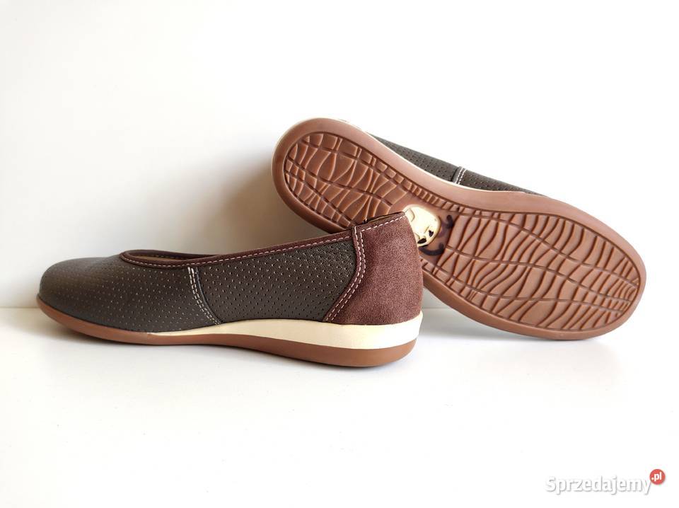 7301 KLAVENESS lekkie mega wygodne skóra 375