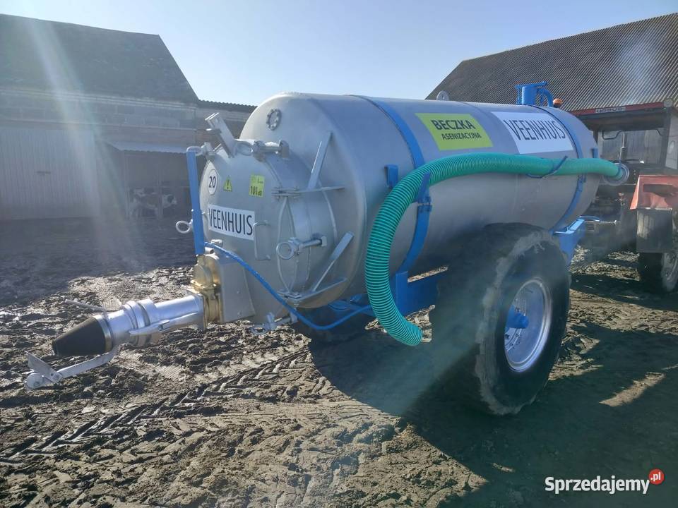 Beczka asenizacyjna beczkowoz 4500 litra ocynk nieuszkodzony Radziejów sprzedam