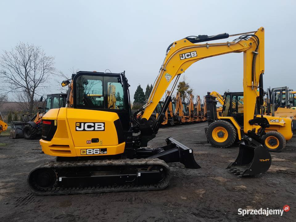 JCB 86C2 KOPARKA 8 TON CAT KUBOTA VOLVO YANMAR wielkopolskie Krotoszyn